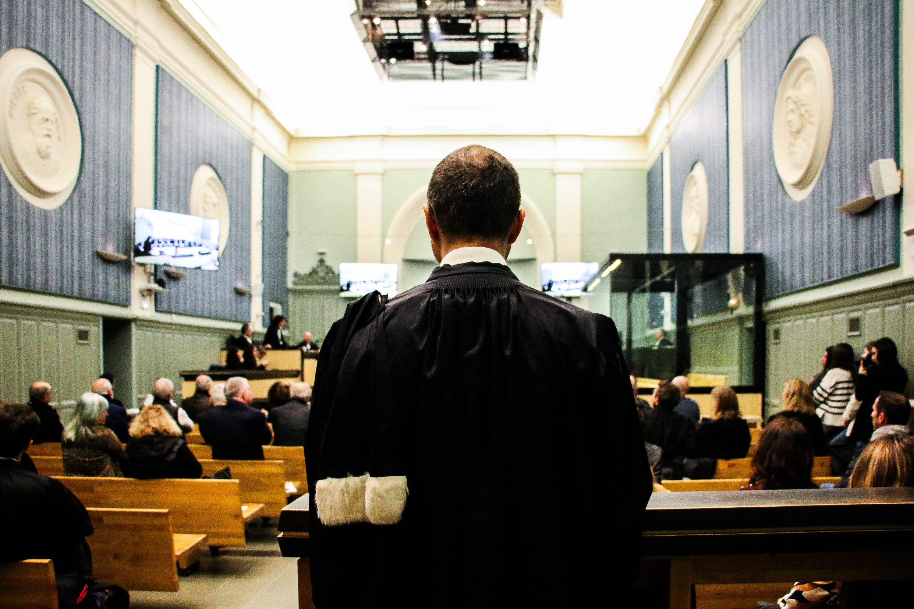 Audience solennelle de rentrée au Palais de justice de Perpignan, le 22 janvier 2024. © Photo : 1ère HGGP3